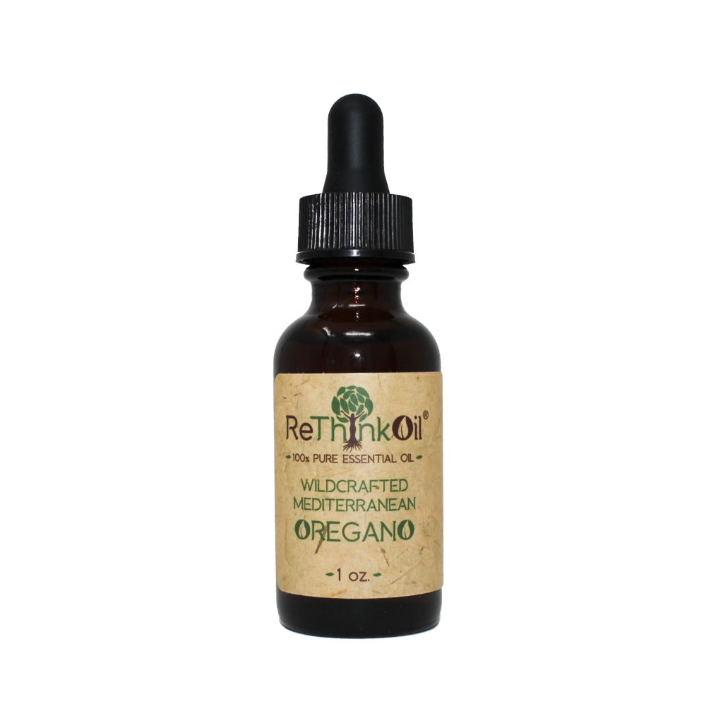 ReThinkOil Pure Wild Mediterranean Oregano Oil Origanum Minutiflorum