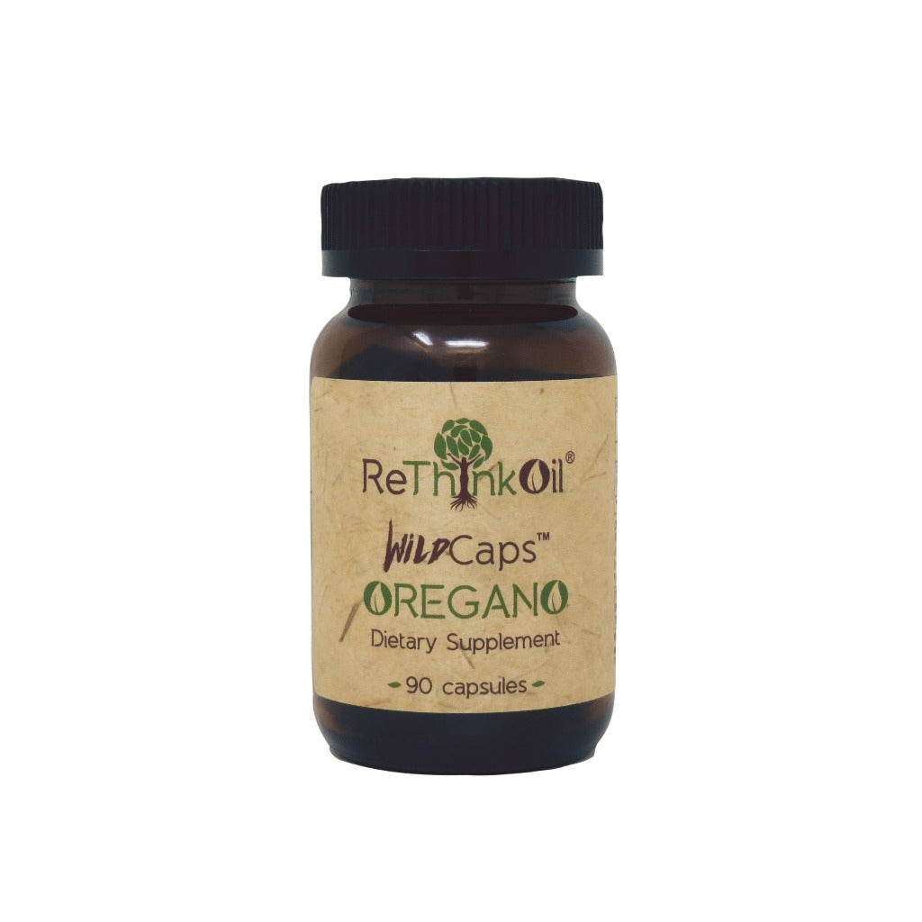 ReThinkOil WildCaps Wild Mediterranean Oregano Oil Capsules